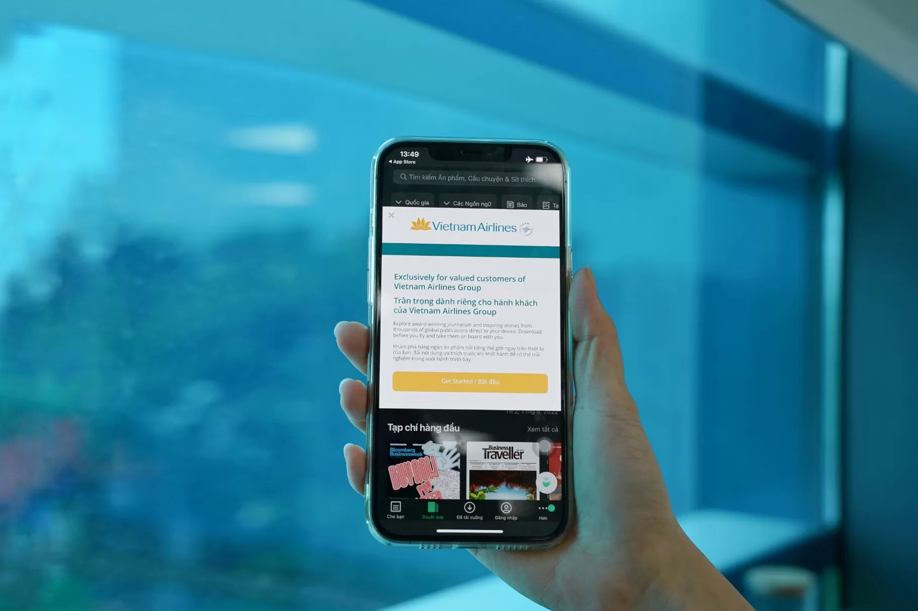 Trải nghiệm những tính năng mới của ứng dụng di động Vietnam Airlines