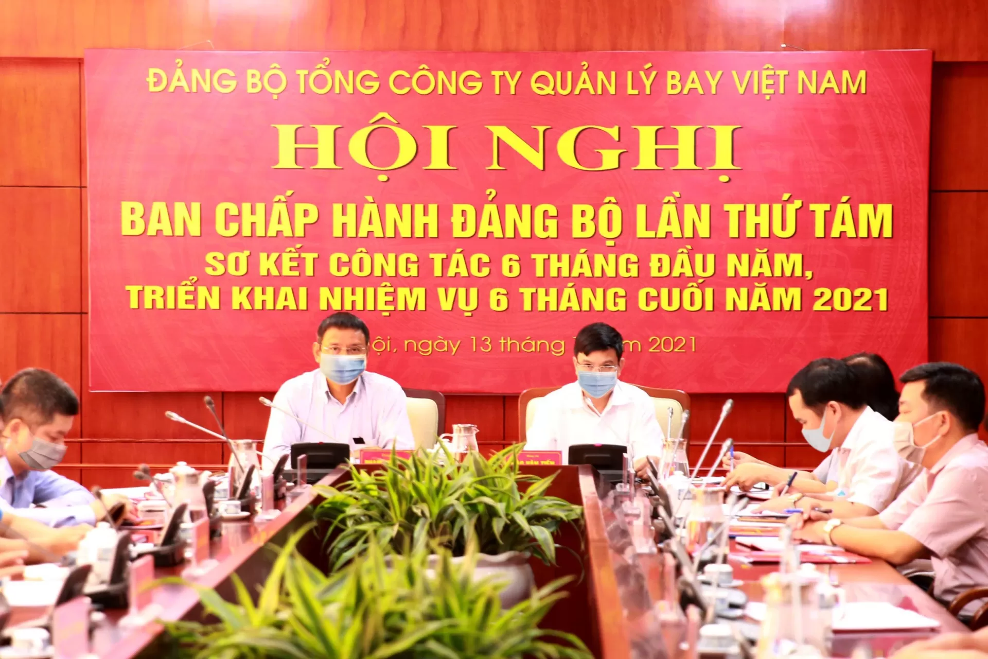 Hội nghị Ban Chấp hành Đảng bộ VATM sơ kết nhiệm vụ 6 tháng đầu năm, triển khai phương hướng, nhiệm vụ 6 tháng cuối năm